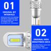 2pcs LED T10 W5W 168 194 Car CANBUS No Error For Truck Interior Read Light License Plate Lamp White 6000K 24V Accessories