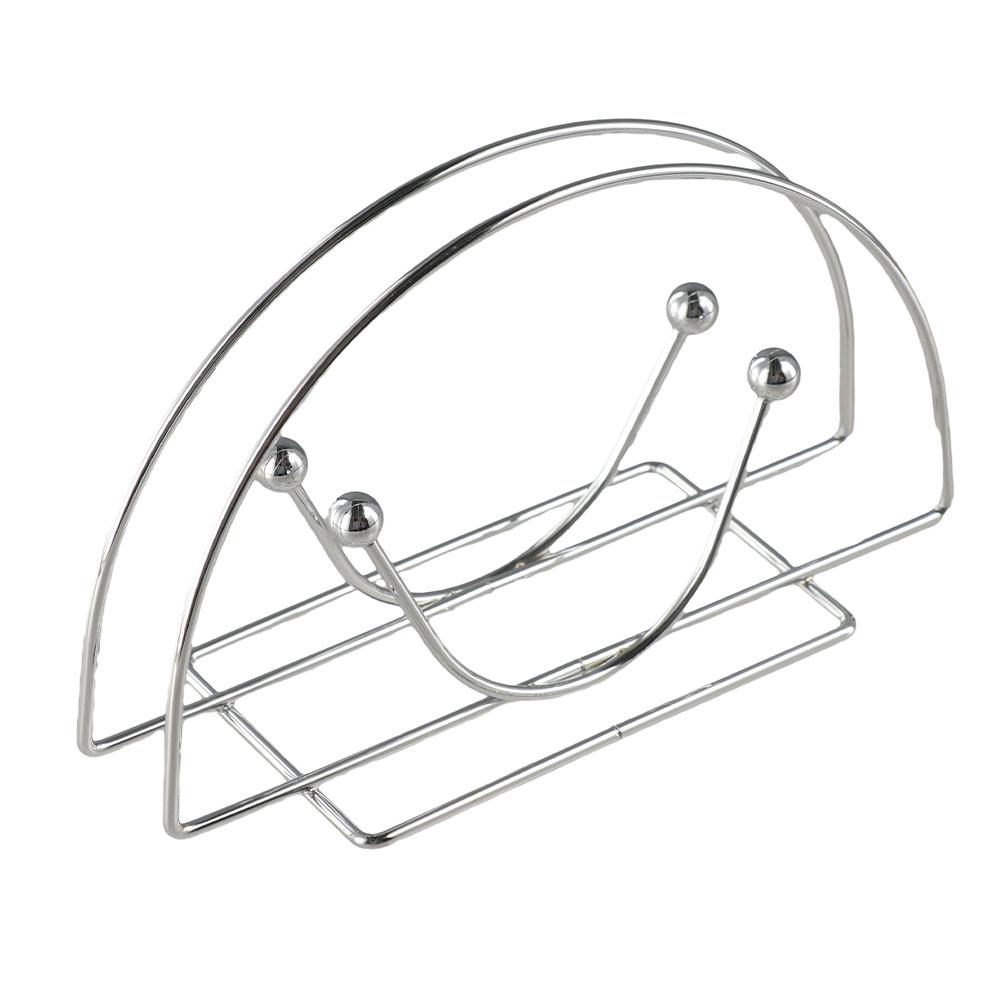 

Creative Napkin Clip Rack Box Fanshaped Napkin Storage Case Durable Table Napkin Holder Restaurant 1 Pcs