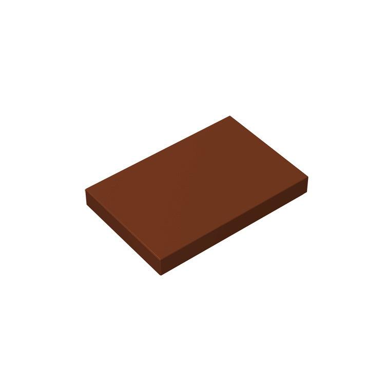 300PCS Elements MOC Brick Flat Tile 2x3 Groove Tablet Building Blocks DIY Toys Compatible with 26603 Bricklink Rebirckable