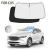 For Mazda CX5 CX-5 2017-2026 Car Windshield Sunshade Cover Front Window Sun Shade Visor Car Interior Accessories UV Protection