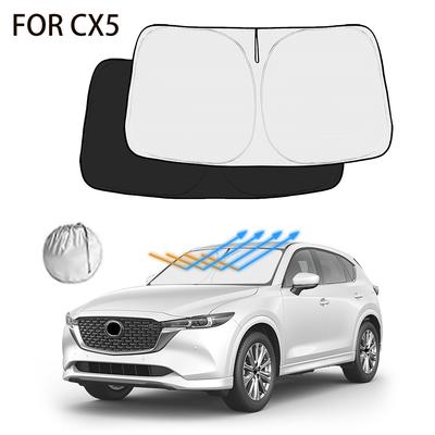 Voor Mazda CX5 CX-5 2017-2026 Auto Voorruit Zonnescherm Cover Voorruit Zonnescherm Vizier Auto Interieur Accessoires UV Bescherming