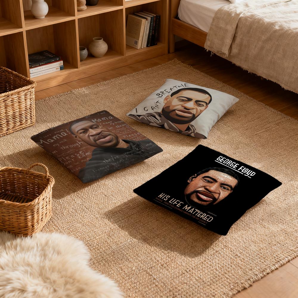 Pillow Case luxurious home office, sofa decorative Multi sized car seat cushions, pillowcases G-George F-Floyd