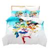 Sailor Moon Hare 3D Digital Printing Quilt Set Three-Piece Bedding