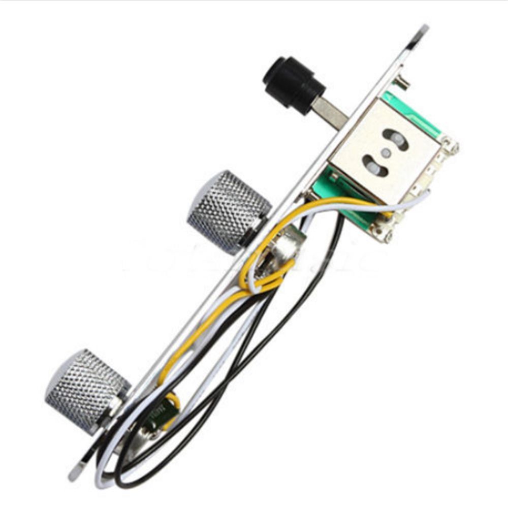 Fully Rocket Silver Telecaster Chrome Tele 3 Way for Prewired Guitar Control Plate Plate Switch