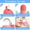 Silicone Face Ice Cube Mold Skin Care Tool for Facial Massage Anti Puffiness Home Spa Beauty Routine