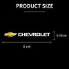 Naklejka na wnętrze samochodu Naklejki na konsolę środkową Emblemat Odznaka Stylizacja samochodu Do Chevrolet Colorado Cruze Spark Captiva Malibu Trax Aveo