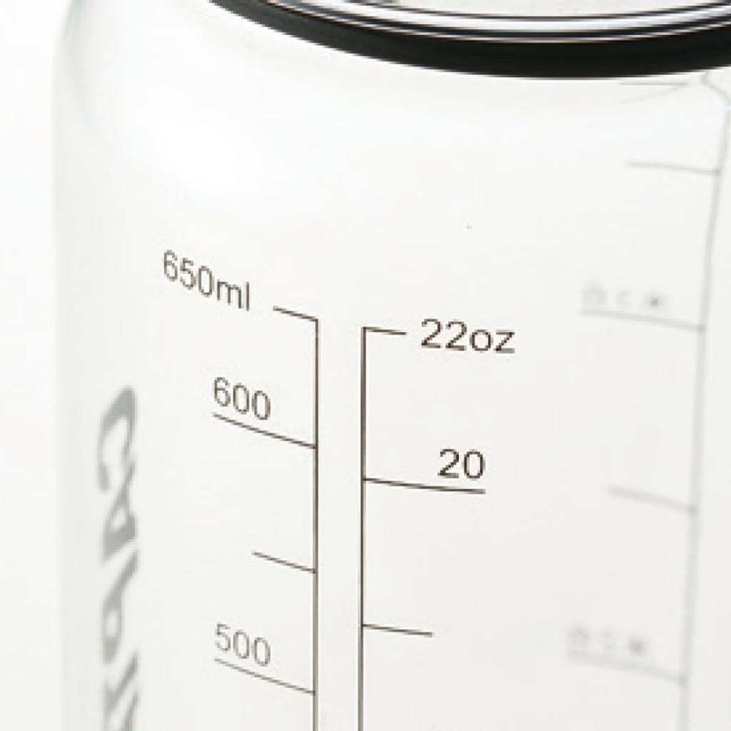 Captain Stag Water Sports Direct with Rice (CAPTAIN STAG) Bottle, Bottle, 650ml, Drinking, Graduations, 4.5 Cups, White, UE-3390