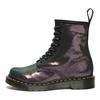 Dr. Martens 1460 Leather Holographic 8 Eye Boots Women Boots Purple 26958519