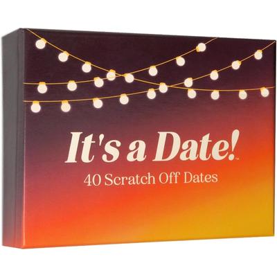 It's a Date!, 40 Fun and Romantic Scratch Off Date Ideas for Lover, Perfect for Date Night, Special Couples Gift for Anniversaries, Birthdays & More!