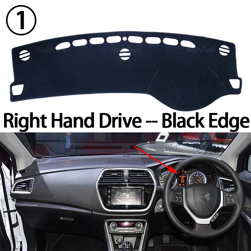 Car Dashboard Cover Avoid Light Pad Instrument Panel Mat Case Carpets for Suzuki SX4 S Cross 2014 2015 2016 2017 2018 2019