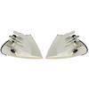 Pair White Corner Side Light For BMW 3 Series E46 98-01 Sedan 63136902766