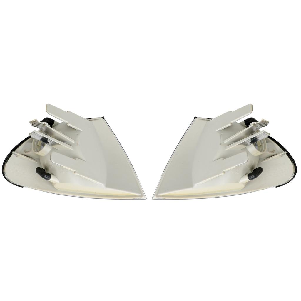 Pair White Corner Side Light For BMW 3 Series E46 98-01 Sedan 63136902766