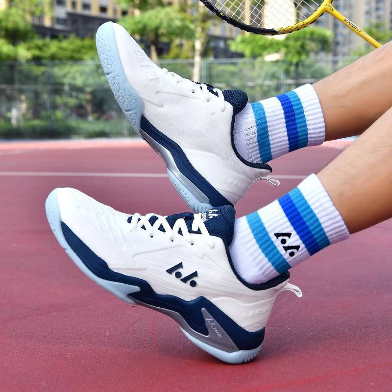 LEFUS Unisex Sneakers Breathable Badminton Shoes Professional Training Shoes Mens Table Tennis Shoes Sneakers for Women