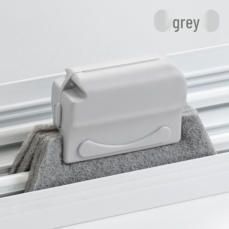 Double-Sided Window Groove Cleaning Brush for Doors and Windows