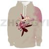 Harajuku Hazbin Streetwear 3D Print Hotel Men Clothing Hip-Hop High Street Sweatshirts Female Anime Hoodie Cosplay Costume Hoody