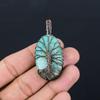 Arborele Vieții Amazonit Gemstone Pure Cupru Sârmă înfășurată manual bijuterii pandantiv pentru cadou