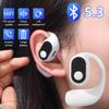 Bluetooth 5.3 Bluetooth Earphones Ear Hook Design Single Music Earbuds  Travel Use