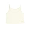 Goblin Wear Lace Crop Sleeveless Top (2colors) (Cream/Blue)