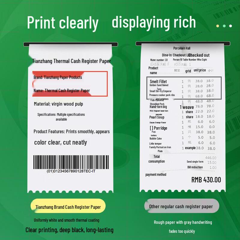 TANGO New Green Series Thermal Receipt Paper