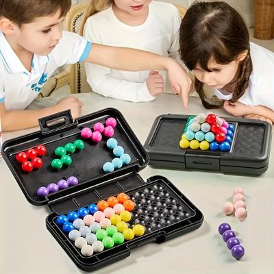 200 Kinds Wisdom Pyramid Intelligence Magic Bead - 3D Puzzle Games for High IQ Development - Educational Toys and Games Gifts