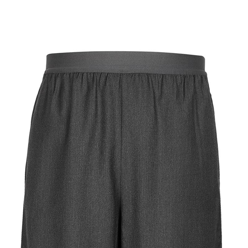 Less 2025 Winter Wool Straight-Leg Cropped Trousers