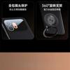 For Honor 600 Pro PU Leather Texture Camera Lens Film Phone Case For Honor 600 Pro  Ring Holder Shockproof Cover