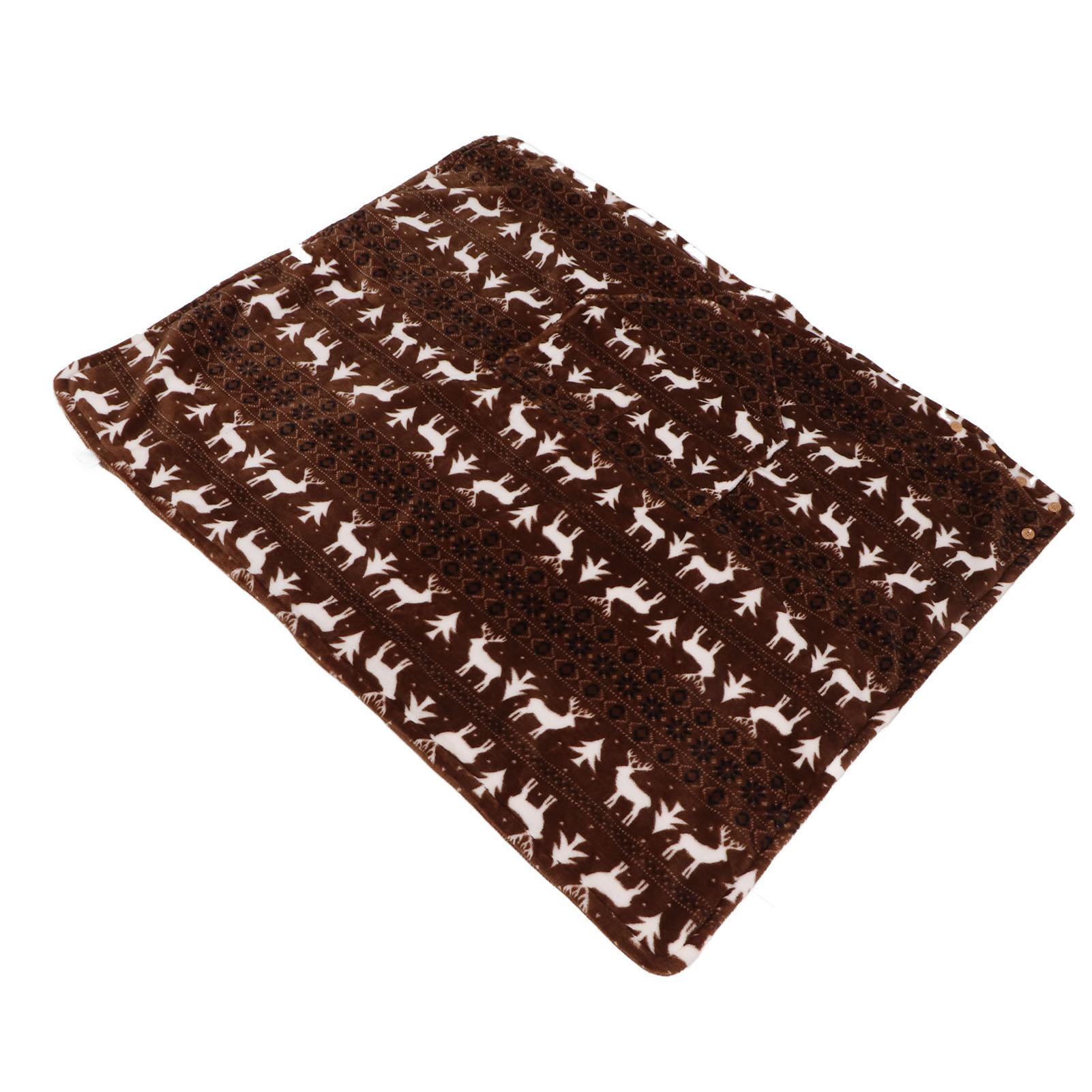 

Утолщенное одеяло для инвалидной коляски, мягкий флис, красивые узоры, сохраняющие тепло, плюшевое одеяло для ног