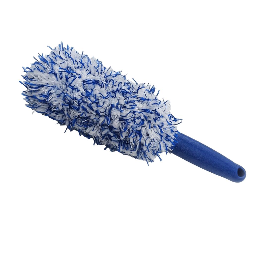 Efficient Soft Microfiber Wheel Rims Brush Effortlessly Cleans Car And Motorcycle Rims Without Scratches For Office Home
