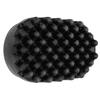 Black Color Curling Hair Brush Big Small Holes Afro Hair Brush For Salon Dreadlocks Comb  Home Use