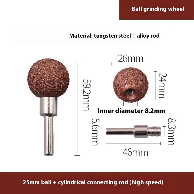 

Автомобильный полировальный круг Ремонт шин Шлифовальная головка 22 мм/25 мм Вольфрамовая сталь Головка для шлифовки шин Ремонтные инструменты