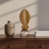 Desk Decor Elegant Luxury Sculpture Gift Idea Flower Ornament for Living Room, Cabinet,