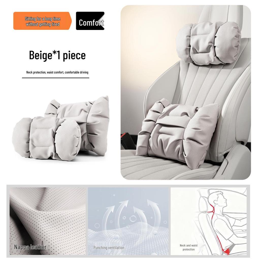 Compatible Trumpchi Headrest Neck Support Pillow Set for GS3/4/8, M8/6 Pro, E8/9.