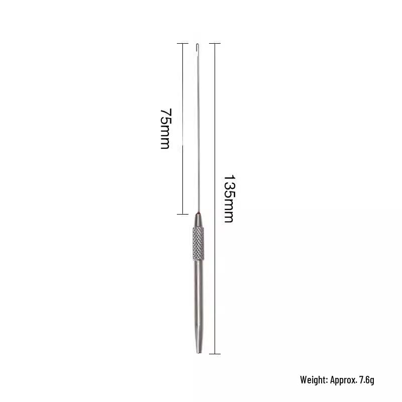 Fly Fishing Tying Tool: Metal Threader & Winder