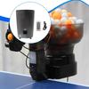 Stolní tenisový robot na trénink automatický pro koučování vnitřní venkovní cvičení černý
