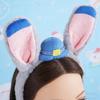 Soft Rabbit Ears Hair Accessory Multi Color Choices For Costume Parties Daily Outfits Photo Props