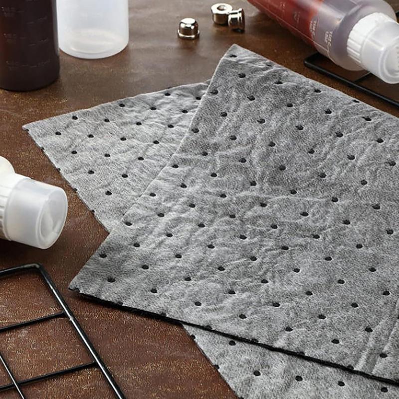 10/30/50Pcs Oil Absorbent Pad Water Absorbent Mat Replacement Oil Maintenance Mat For Garage Home Basement Restaurant Range Hood