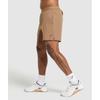 Gymshark Land To Water 6  Shorts Caramel Brown A5a6i Nbzc