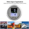 85mm GPS Digital Gauge Stainless Steel Waterproof Universal Dashboard Meter for Car Boat Marine Engineering Vehicle