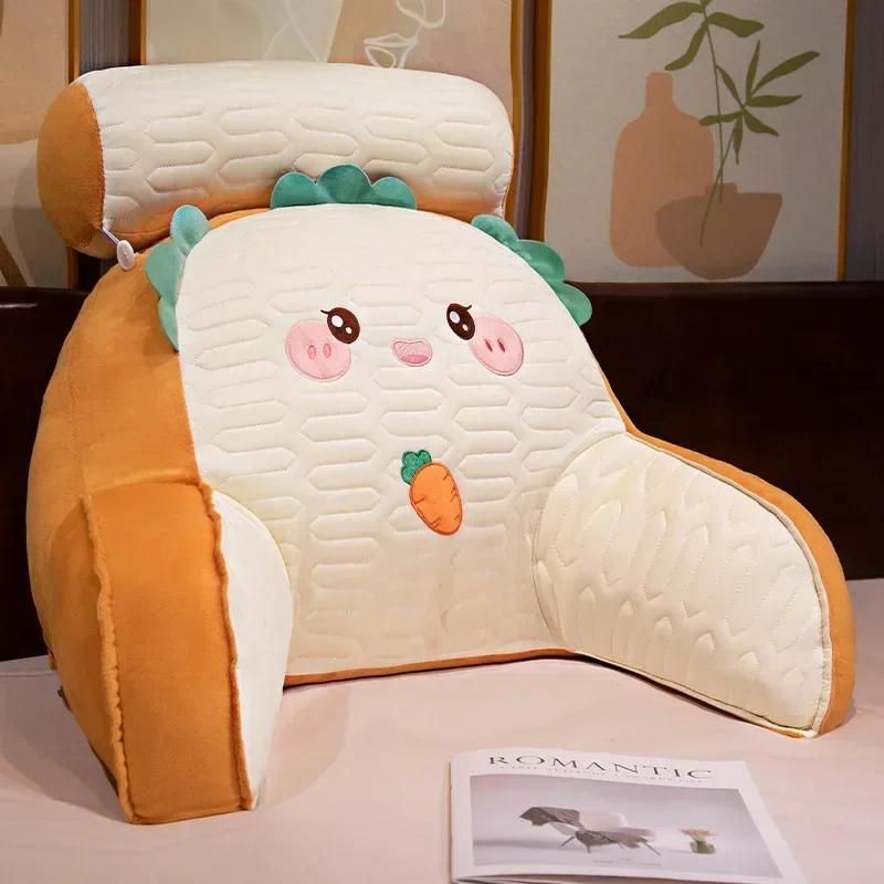 Bedhead Soft Pillow Pregnant Women Protect Their Waist Can Be Disassembled and Washed Cartoon Sofa Decoration Seat Cushion