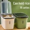 Moisture-Proof Insect-Resistant Rice Storage Jar for Home Kitchen.