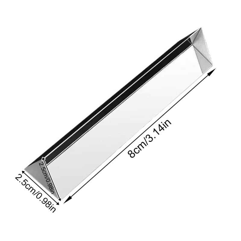 Child Friendly Science Tool Visual Glass Prisms Small Glass Prisms Encourages Early STEM Skill Development for Project