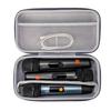 Durability Microphone Case Organizers Bag With Soft Lining And Secure Double Zippers For Safe Transport And Storage