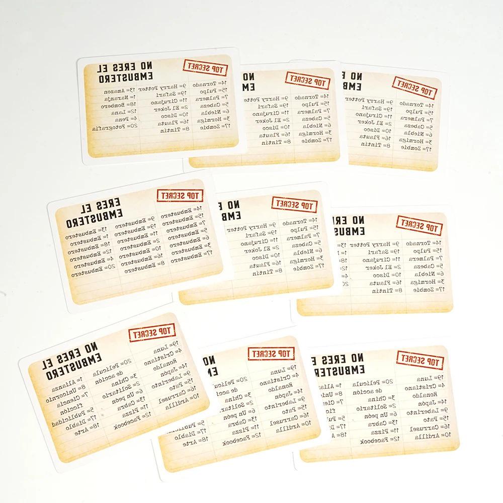 Black Hat Club: Spanish Edition Family Puzzle & Card Game