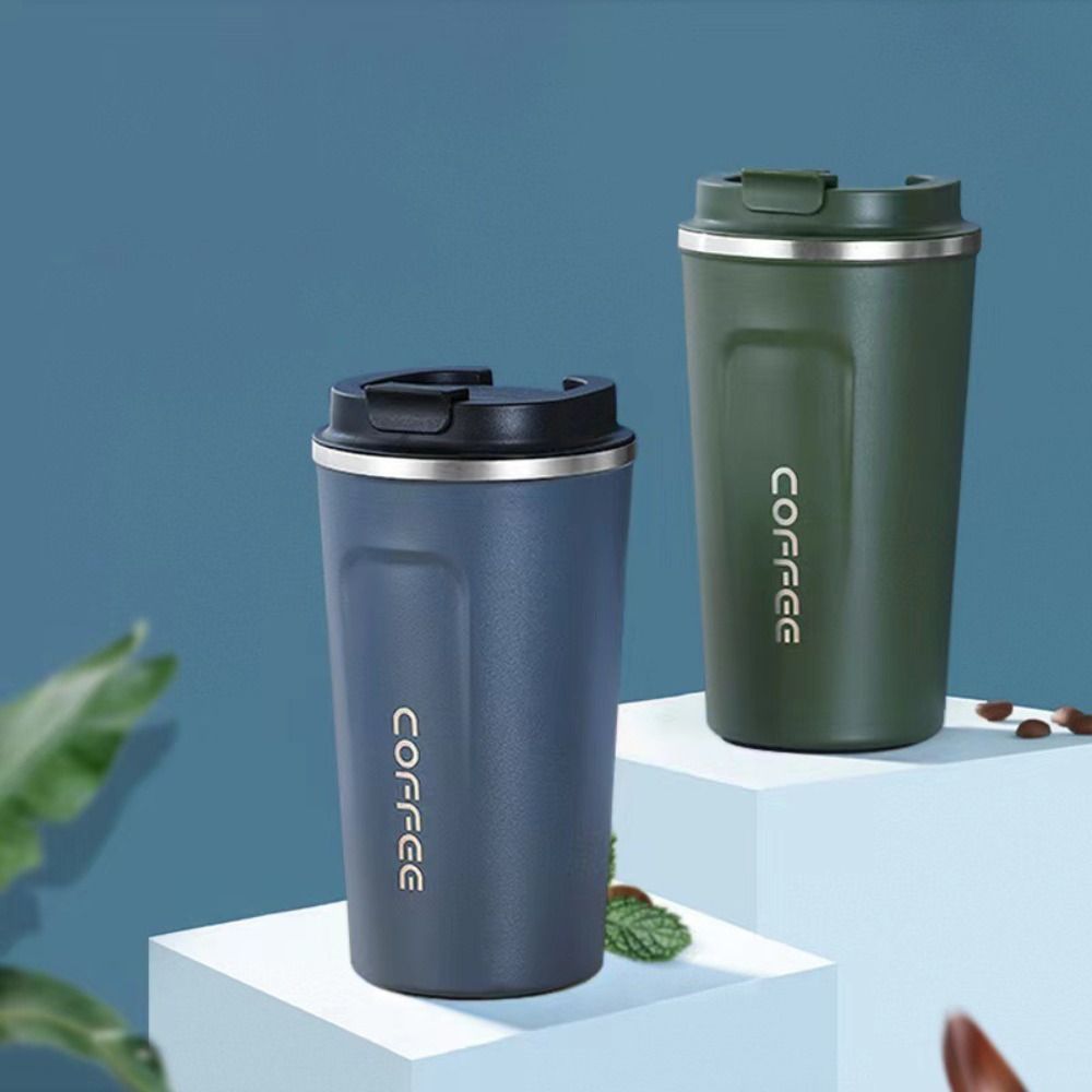Keeps Cold and Heat Coffee Vacuum Flask 380/510ML Coffee Thermos Mug Outdoor Sports