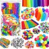 Kids DIY Kit Creative and Set for Children Preschool Learning Toy Material Package