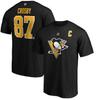 Pittsburgh Penguins Personalized Name  Number Midfielder TShirt Vintage Men and Women Summer Tshirt Short Sleeved Soft Tee