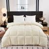 Hotel Style Soy Fibre Goose Down Duvet Bed Velvet Comforter Soft Winter Duvet Very Warm  Quilts Blanket Hotel