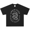 2025 Linkin Park Band T-shirt Rock Snake Pattern American Vintage Short Sleeve Vintage High Quality Luxury Brand Ins Y2k