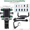 Universal Dashboard Car Phone Holder 360° Rotation Mobile Phone Stands Mount Rearview Mirror Sun Visor Clip In Car GPS