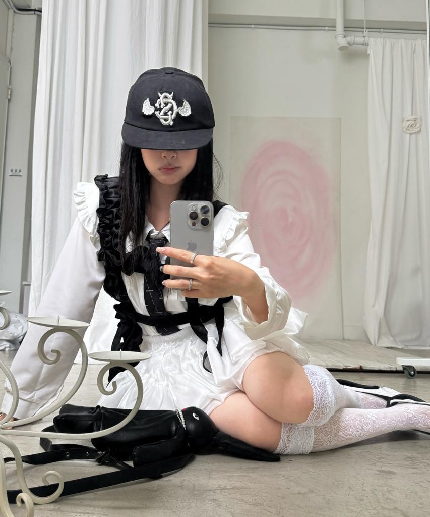 Swimisaunjeukeulleob Evil 5P Cap [Black]